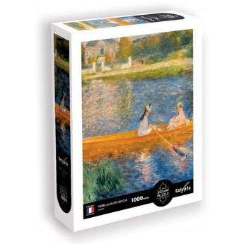 Calypto Puzzle 1000 elementów Przejażdżka łódką w Asnères, Renoir 7010