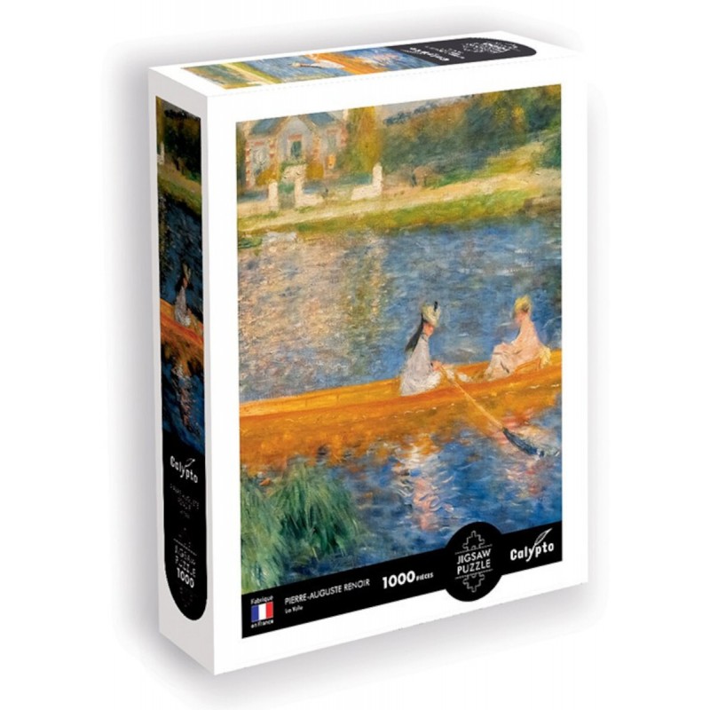 Calypto Puzzle 1000 elementów Przejażdżka łódką w Asnères, Renoir 7010