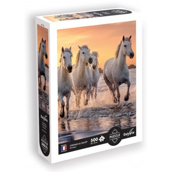 Calypto Puzzle 500 elementów XL Konie w Camargue 7353